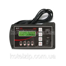 Автоматика для котла твердотопливного котла с датчиком выхлопа TECH ST-81 zPID