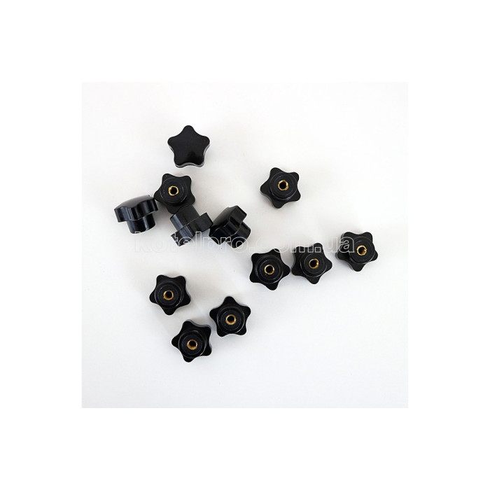 Ручка для котла зірочка Dn10