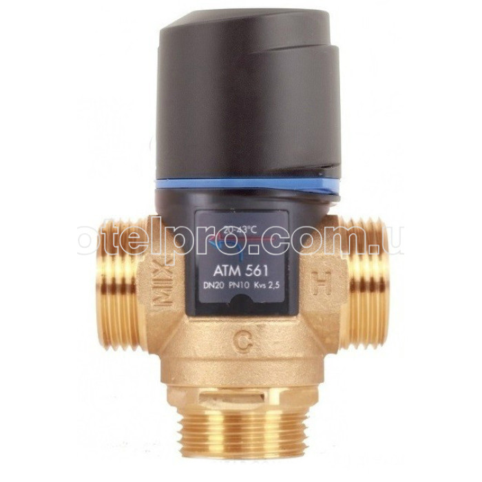 Трехходовой термосмесительный клапан Afriso ATM 561 G1" 20-43°С