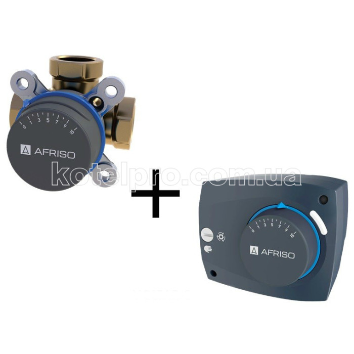 Комплект регулювальний AFRISO Rp 1 1/2", DN40, 26Kvs