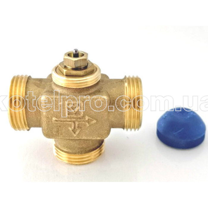 Трехходовый распределительный клапан Herz calis DN20 1776139 + головка 20-50С°