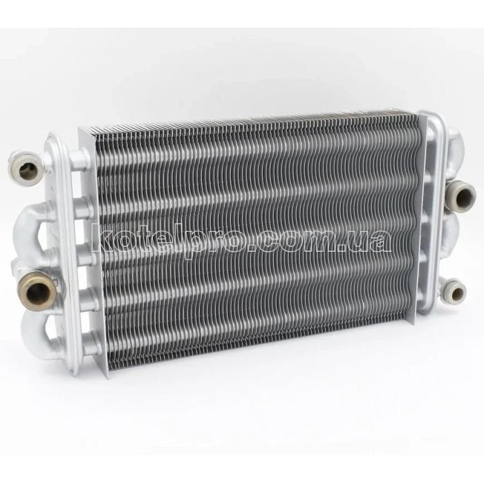 Бітермічний теплообмінник до газового котла Teplowest Optima агд 24. Art. DO305