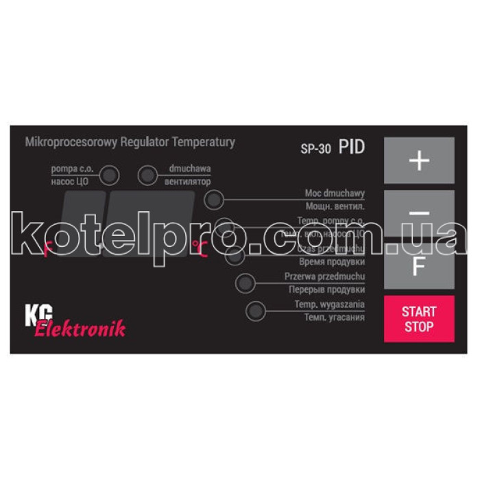 Автоматика для котла  KG Elektronik SP-30 PID (без датчика выхлопа)
