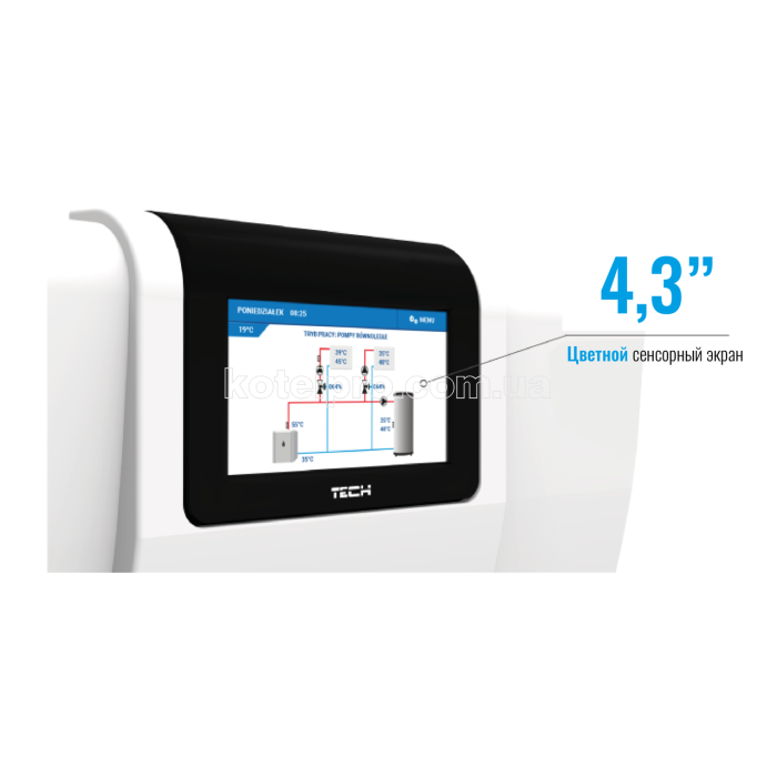 Tech i-3 ST407n Розумний будинок для опалення