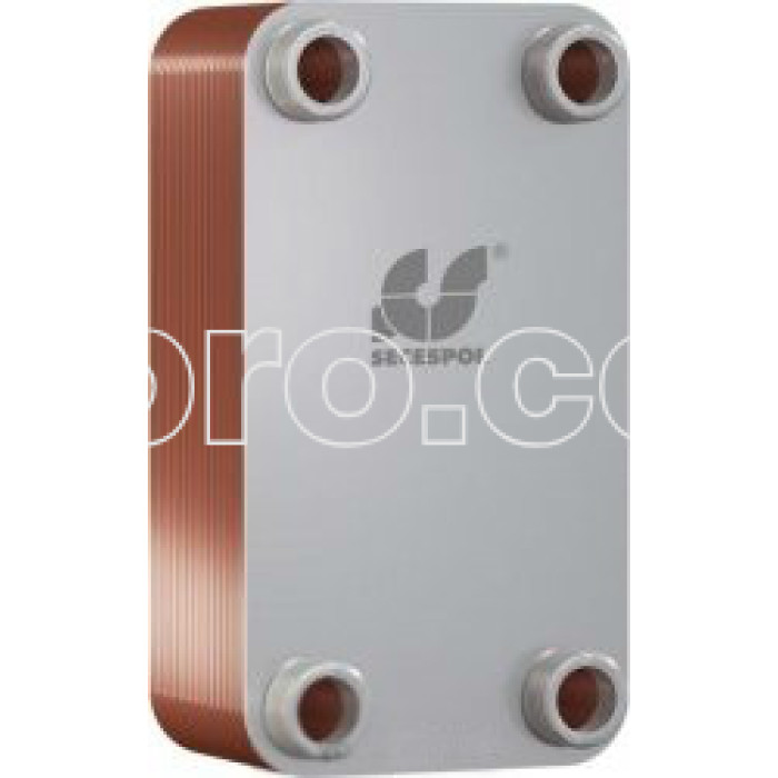 SECESPOL LC 110-50-2" паяний пластинчастий теплообмінник