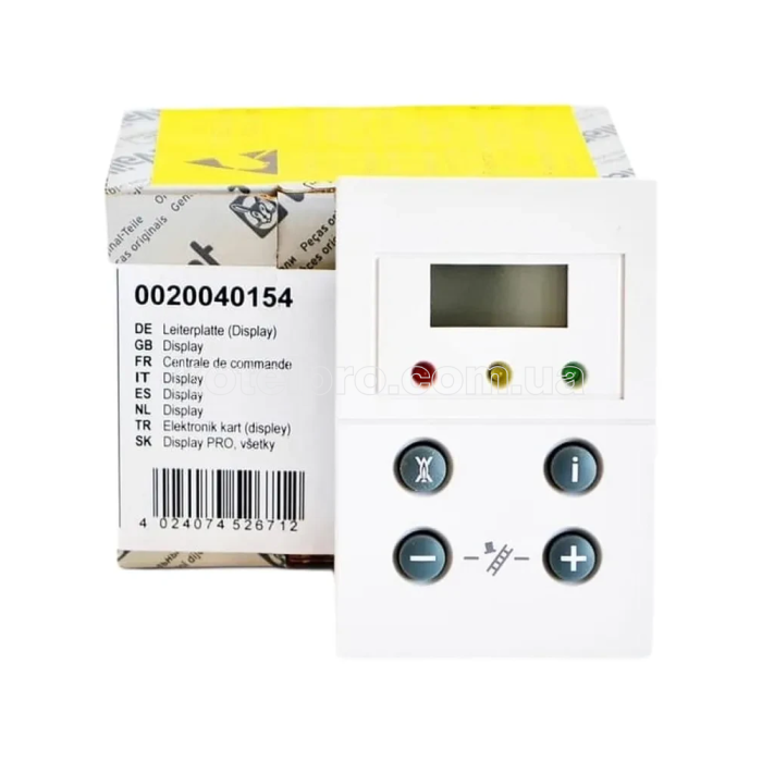 Плата дисплея Vaillant turboTEC Pro, atmoTEC Pro, ecoTEC - 0020040154