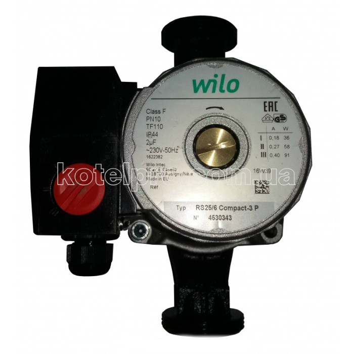 Wilo 25-60 180мм. Німеччина OEM циркуляційний насос