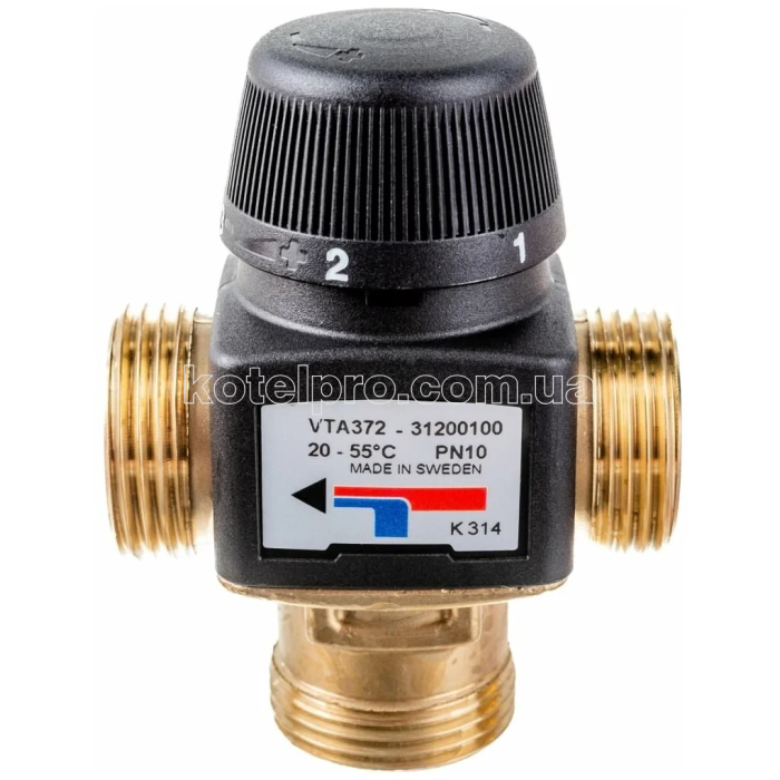 ESBE ВТА 372 G 1" 20-55°С kvs 3.4 термостатичний змішувальний клапан