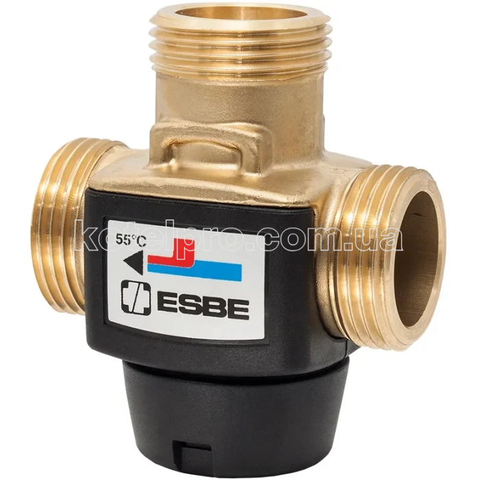 ESBE ВТА 372 G 1" 20-55°С kvs 3.4 термостатичний змішувальний клапан