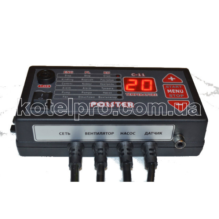 Polster C-11 Автоматика для котла + Вентилятор для котла Nowosolar NWS-100