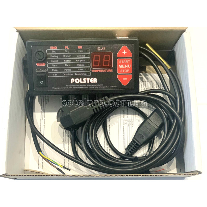 Polster C-11 Автоматика для котла + Вентилятор для котла Nowosolar NWS-100