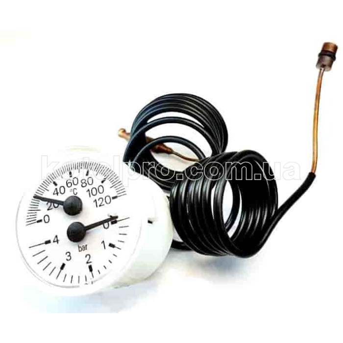 Термоманометр для котла  VAILLANT MAX PRO-PLUS. ART. 101270