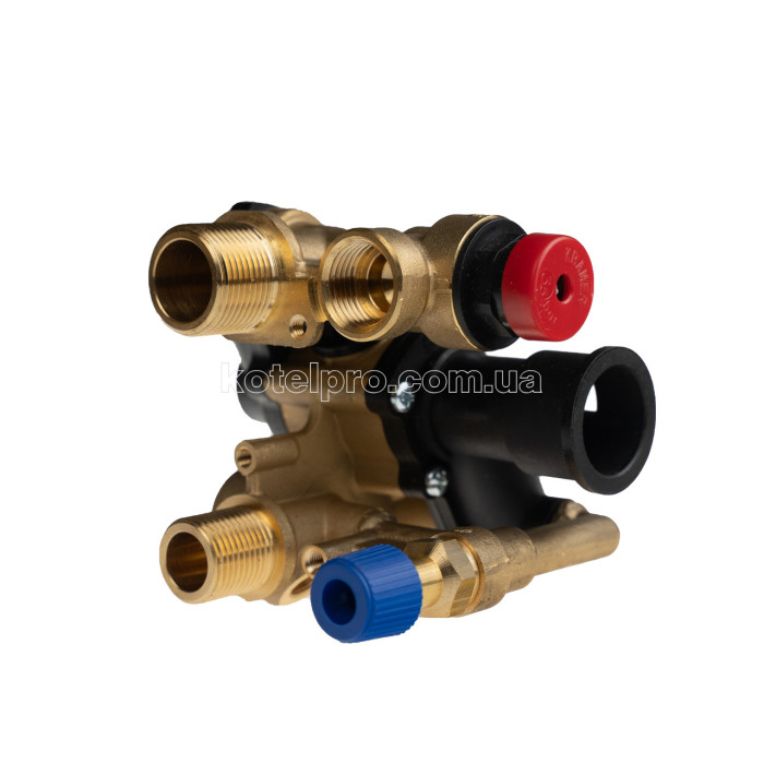 Группа трехходового клапана в сборе до газового котла Demrad Kalisto mono, Nitron  3003201220