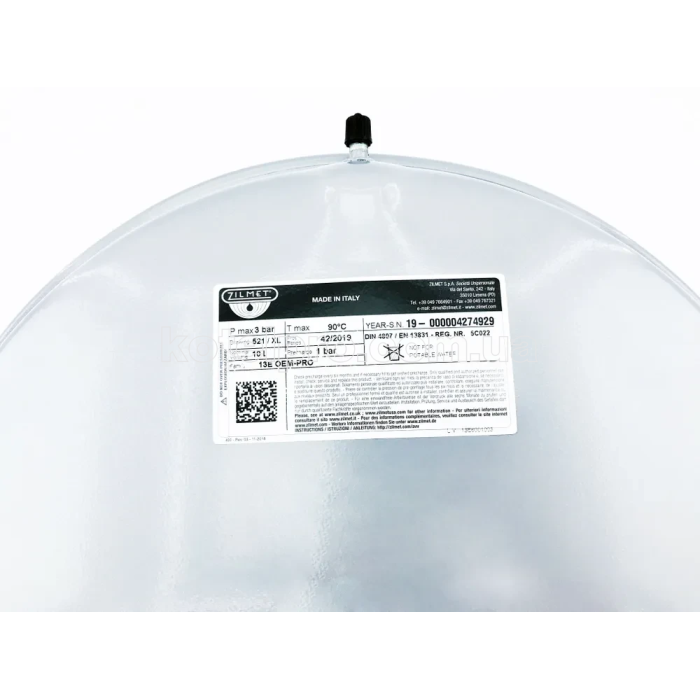 Бак розширювальний Demrad 10 літрів 1/2 " 13C0001001