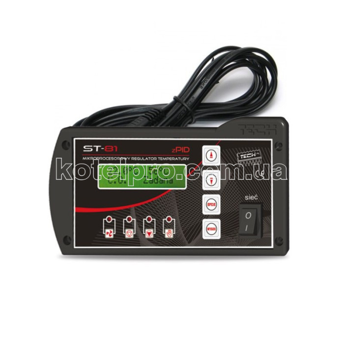 Автоматика для котла TECH ST-81 zPID + вентилятор WPA x2 M+M