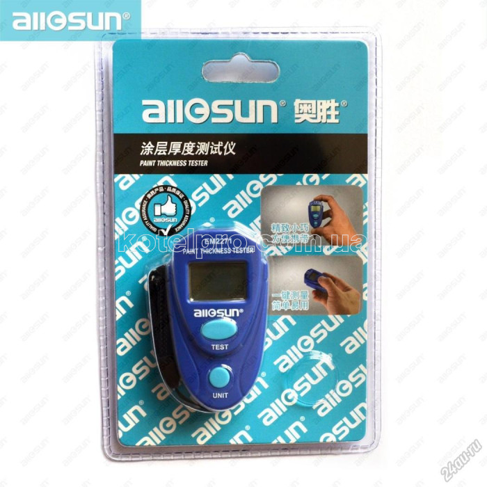 Толщиномір фарби Allosun EM2271