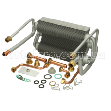 Теплообменник битермический для котла Ferroli Domicompact, Domicompact D, Domina, Domitop 39830930
