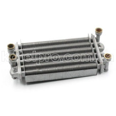 Теплообменник первичный битермический для газового котла Hermann Habitat 2 (новая модель) 15005417