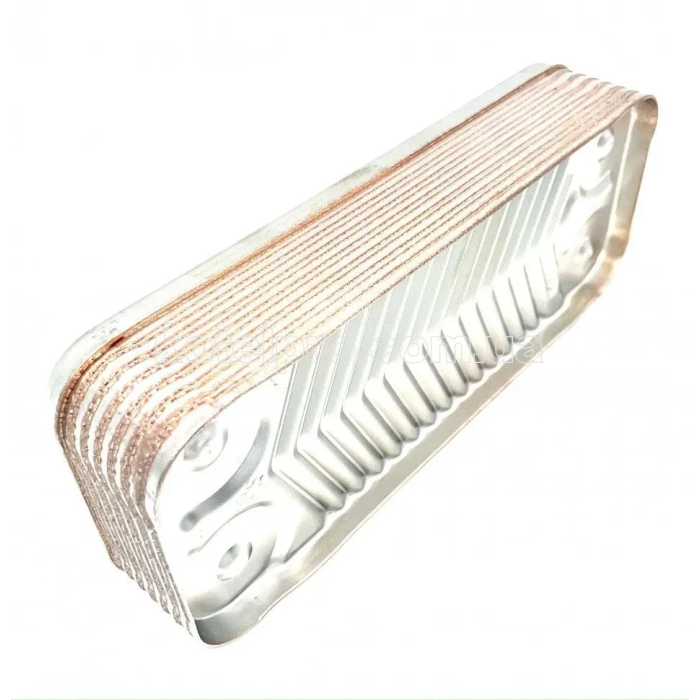 Теплообменник ГВС вторичный пластинчатый Ariston Class, Genus. BS (10 пластин).Art. 65104333, 65104263,