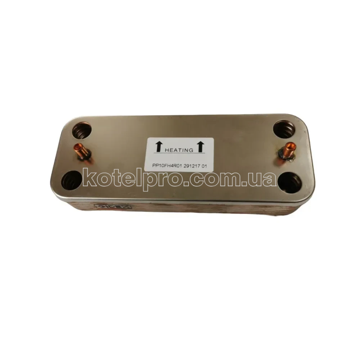 Теплообмінник ГВП Ferroli Divatech C24F\ C-F 24D 10 пл. 39842130, 37405870