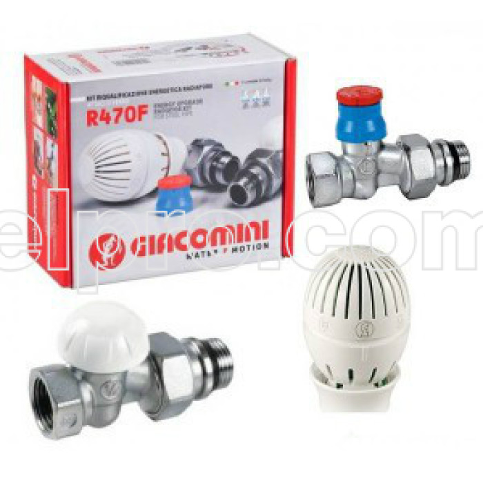 Giacomini R470FX013 комплект для підключення радіаторів, прямий