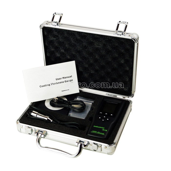 Толщиномер краски Industrial-818 VVV-Group диапазон измерений до 5000 микрон