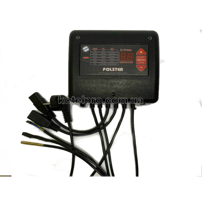 Автоматика для котла Polster C-31 Duo (2 вентилятора і 1 насос)