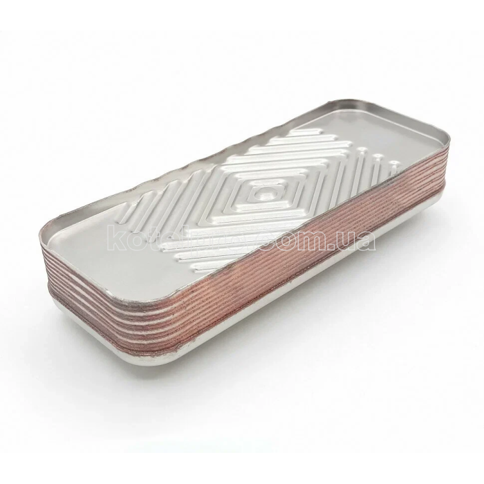 Теплообменник ГВС вторичный пластинчатый Ariston UNO 12 пл. Art. 995945