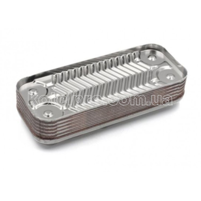 Теплообменник ГВС вторичный пластинчатый Ariston UNO 14 пл. Art. 995945