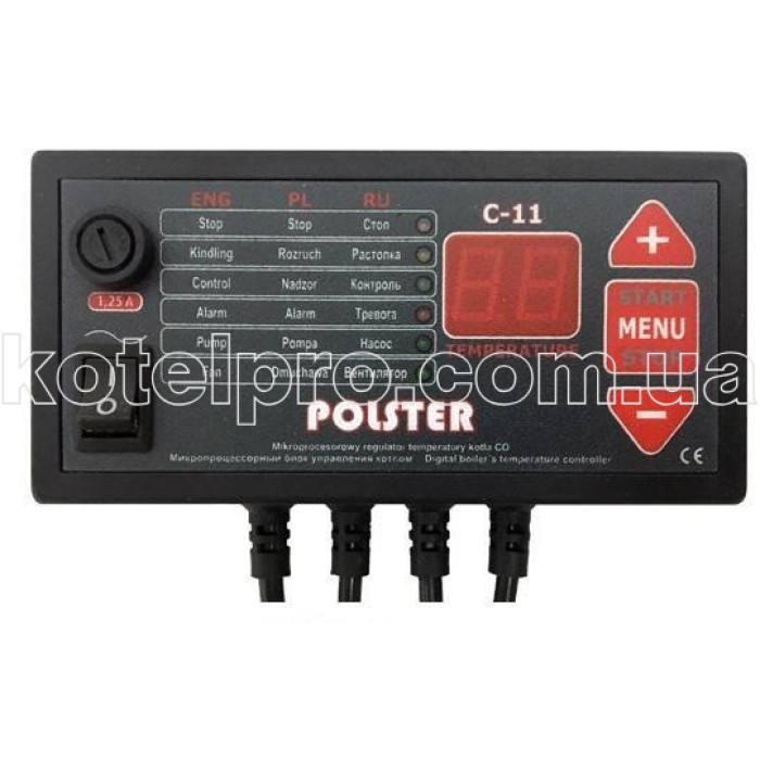 Polster C-11 Автоматика для котла + Вентилятор для котла Nowosolar NWS-75