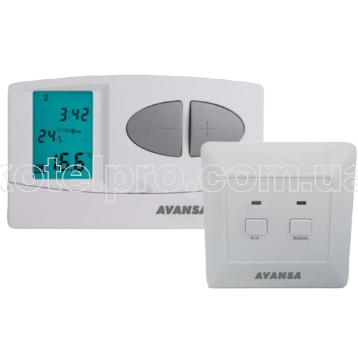 Кімнатний програматор Avansa 2007 tx для газового котла