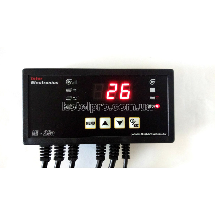 Автоматика для котлів Inter Electronics IE-28n (управління шнеком)