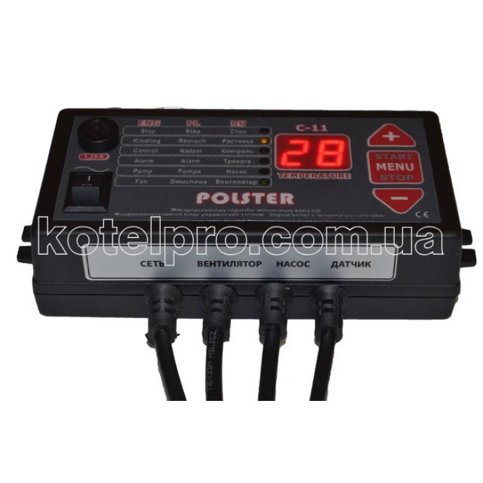 Автоматика для котла Polster C-11 + Вентилятор для котла WPA-120k ZW