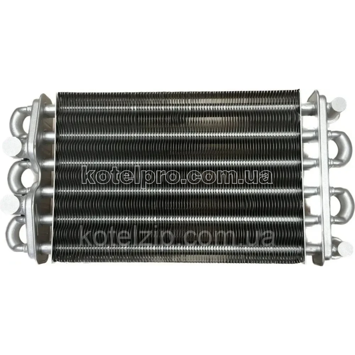 Теплообмінник для котла Rocterm Emerald TE-B20, Ruby TR-B20, Praga 20 кВт (довжина 210 мм) L44621
