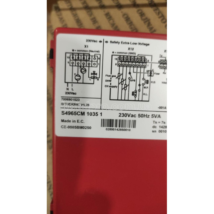 Плата для розпалювання котла E. C. A. Proteus Honeywell S4965CM 3035V01U , 7006901452