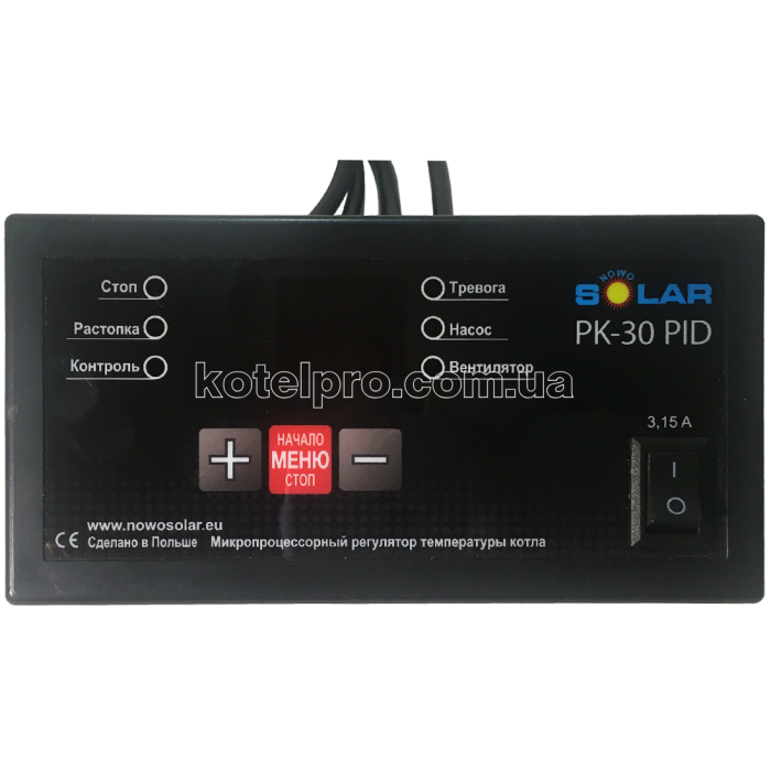 Автоматика для твердотопливного котла Novosolar PK-30 PID (Sp 30)