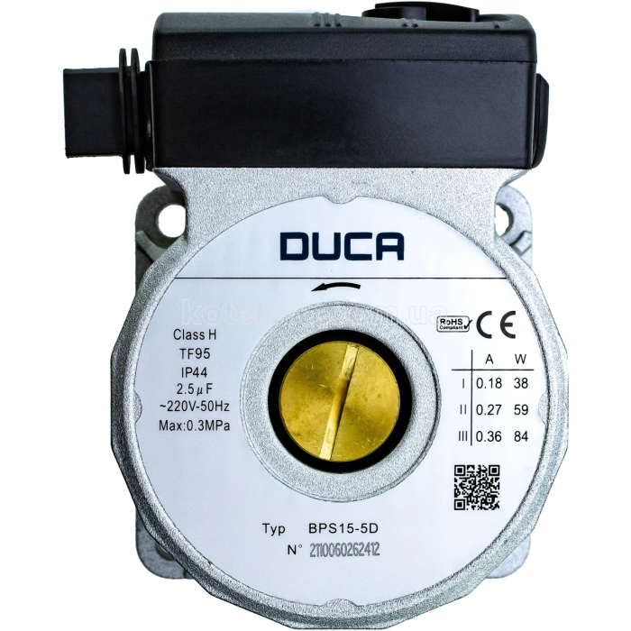 Циркуляційний насос Duca BPS для котла Bosch Gaz 6000, Buderus Logamax 87186457900