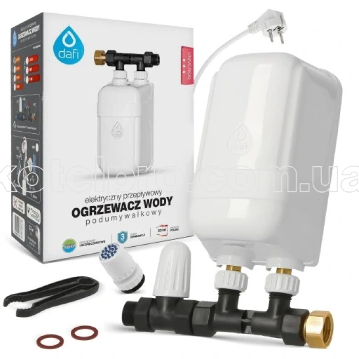 Проточный водонагреватель Dafi 5,5 kW 230W 50Hz