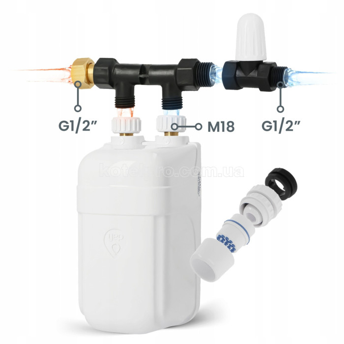 Проточный водонагреватель Dafi 5,5 kW 230W 50Hz