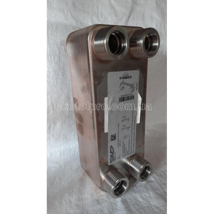Пластинчастий теплообмінник SWEP B12MTx20/1P-SC-S