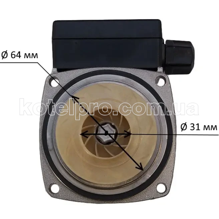 Насос для котла Grundfos UPS 15-60 , Westen, Beretta (3 скорости 95Вт)  5655200 R2225