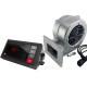 Комплект автоматики котла KG Elektronik SP-30 PID (без датчика выхлопа)+ вентилятор Dp 02