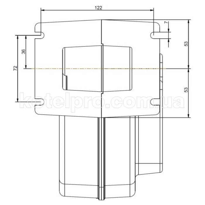 Комплект автоматики котла KG Elektronik SP-30 PID (без датчика выхлопа)+ вентилятор Dp 02