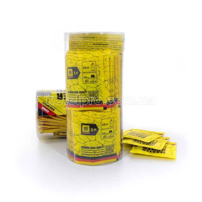 Розчин для видалення сажі і кіптяви Master Boiler KILLSOOT 30x10 g