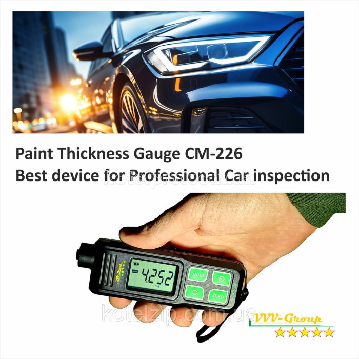 Толщиномер краски автомобильный CM-226 VVV-Group