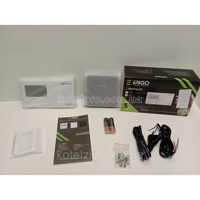 Терморегулятор безпроводной ENGO CONTROLS E901WIFI