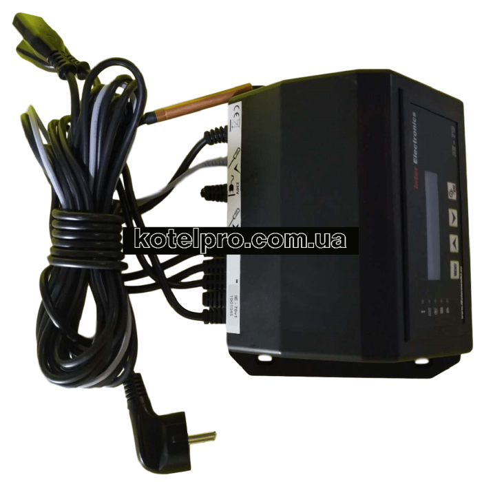 Автоматика для твердотопливного котла Inter Electronics IE-72 v2 PID (на 2 насоса и 1 вентилятор)
