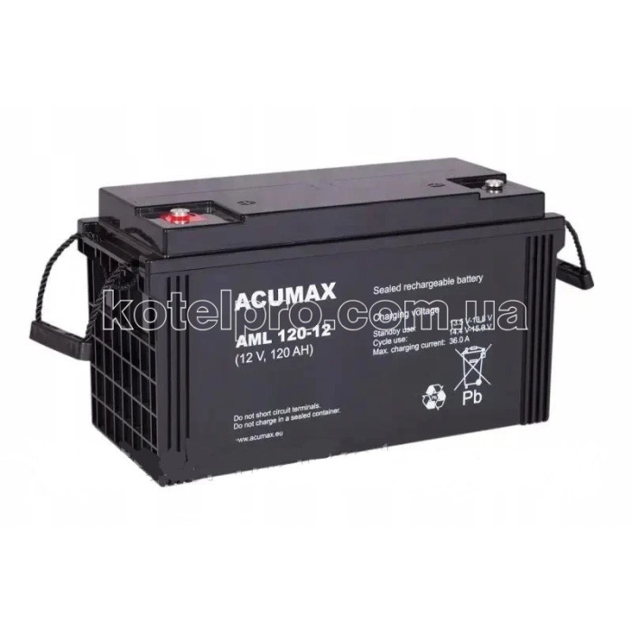 Аккумулятор Acumax 12V 120AH AML 120-12 TECH AGM