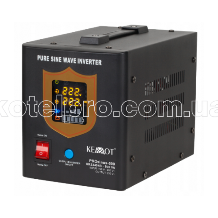 Джерело безперебійного живлення KEMOT PROSINUS 500 12V / 230V