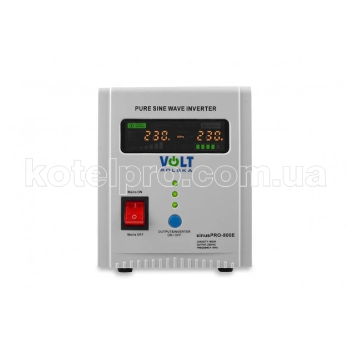 Источник бесперебойного питания Volt Polska Sinus PRO 800E 12V 220V
